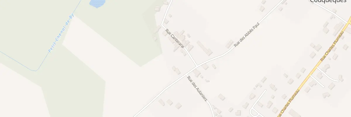 Plan du 2 Rue Canterane à Couquèques