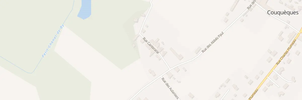 Plan du 6 Rue Canterane à Couquèques