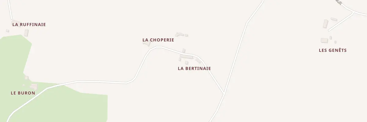 Plan du 1015 Rte du Buron à Segré-en-Anjou Bleu