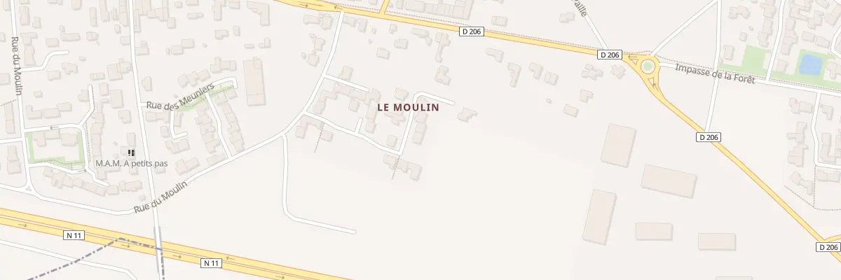 Plan du 33 Rue Marie JARRION à Ferrières