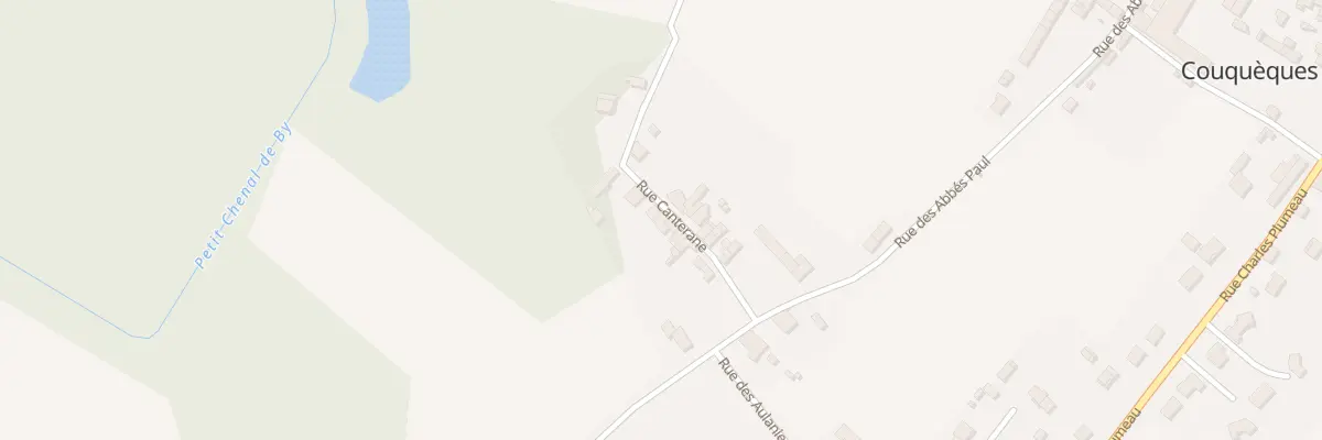 Plan du 8 Rue Canterane à Couquèques