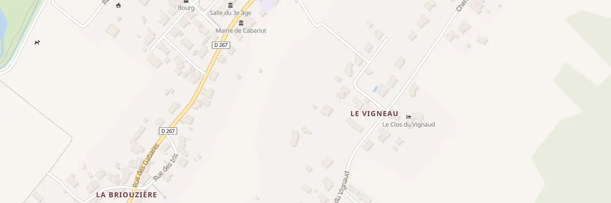 Plan du 35 Rue du Vignaud à Cabariot