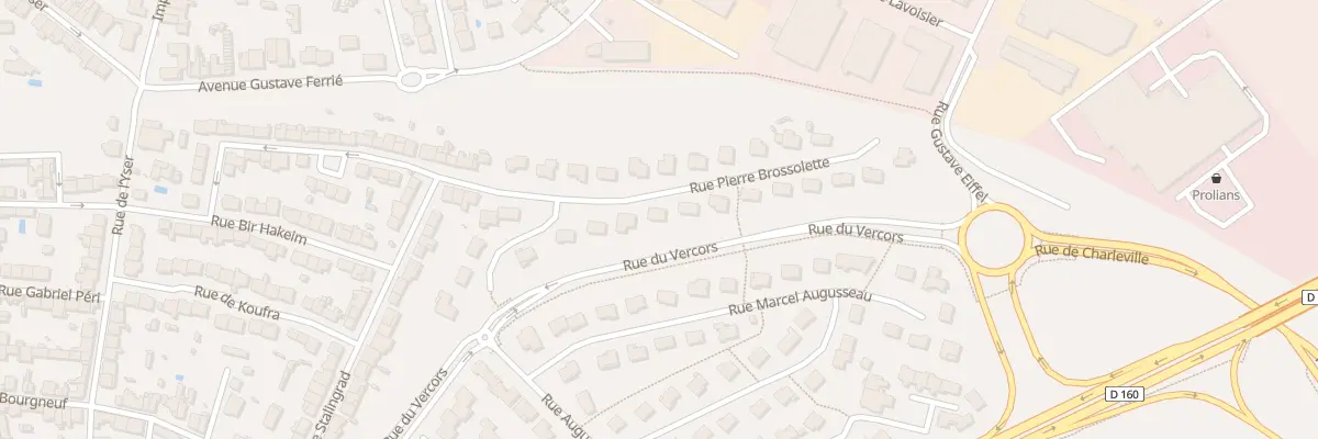 Plan du 48 Rue Pierre Brossolette à Cholet