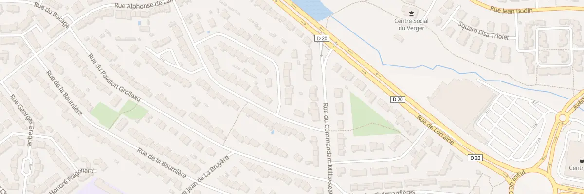 Plan du 39 Rue Maurice Laurentin à Cholet