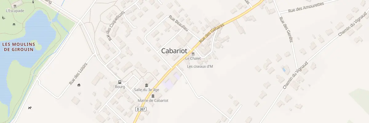 Plan du 24 Rue des Gabares à Cabariot