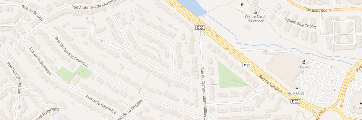 Plan du 37 Rue Maurice Laurentin à Cholet