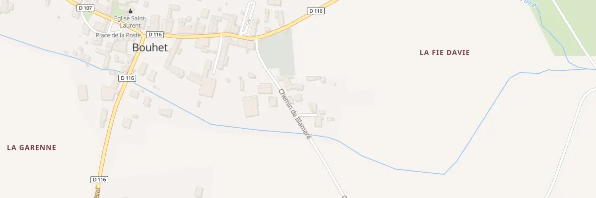 Plan du 5 Che de Blameré à Bouhet