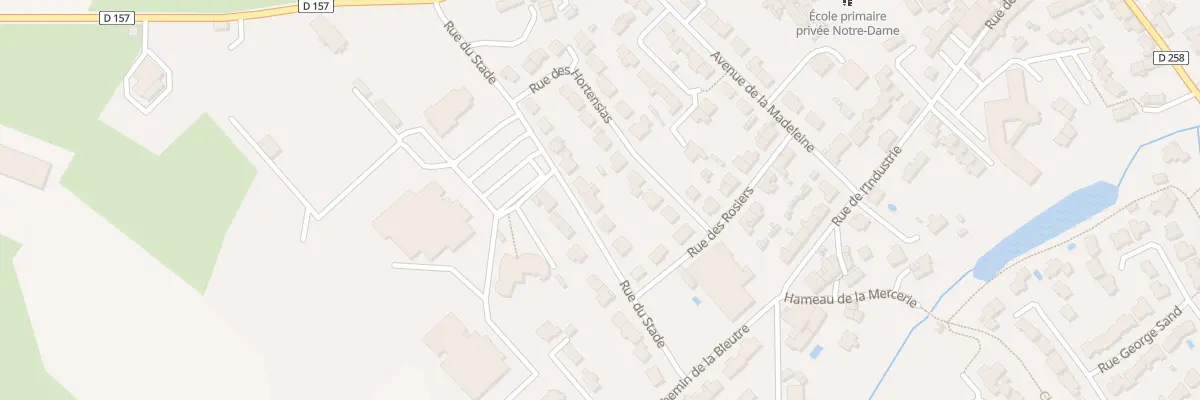 Plan du 12 Rue du Stade à La Tessoualle