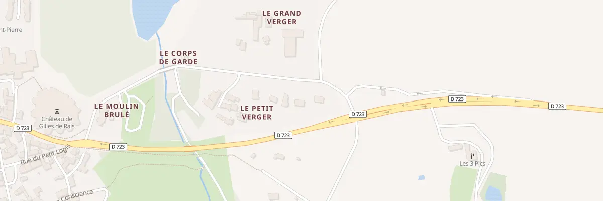 Plan du 10 Rue du Corps de Garde à Champtocé-sur-Loire
