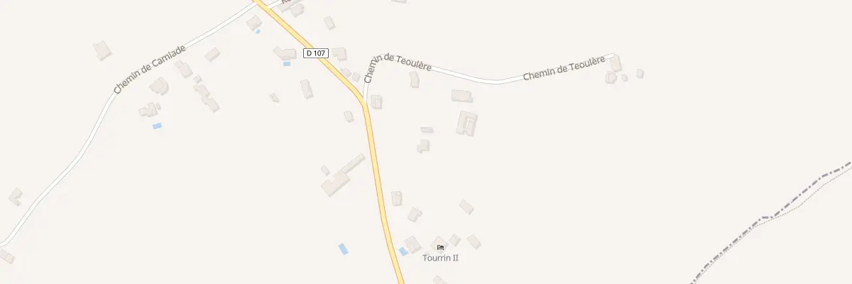Plan du 1317 Rte de la Chalosse à Gamarde-les-Bains