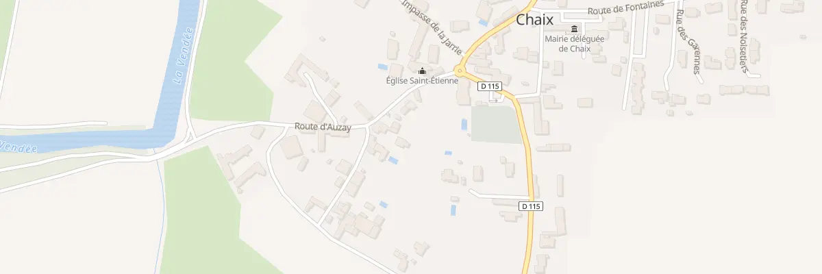 Plan du 21 Rte d’Auzay à Auchay-sur-Vendée