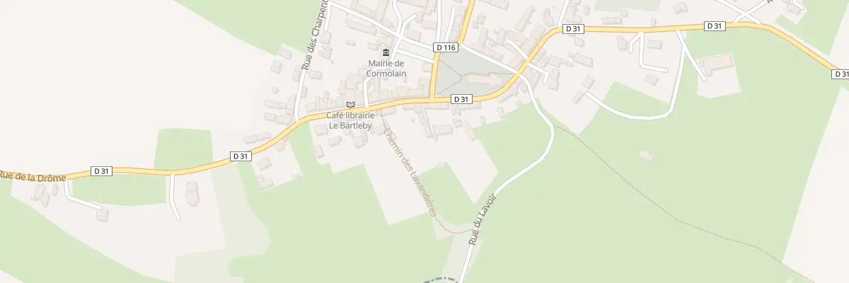 Plan du 37 Rue de la Drôme à Cormolain
