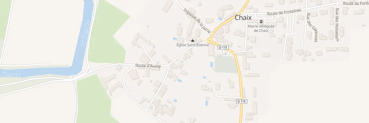 Plan du 17 Rte d’Auzay à Auchay-sur-Vendée