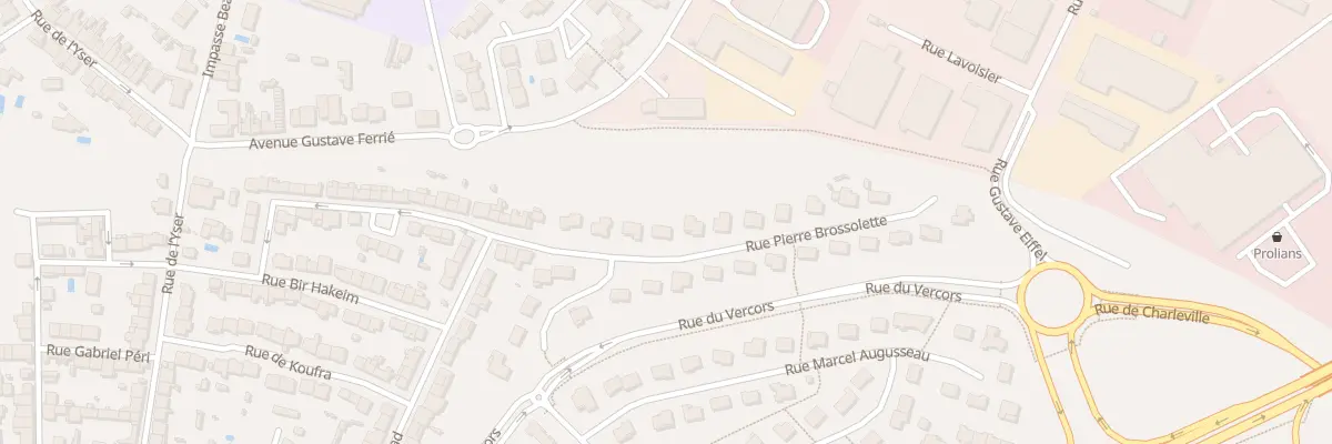 Plan du 51 Rue Pierre Brossolette à Cholet
