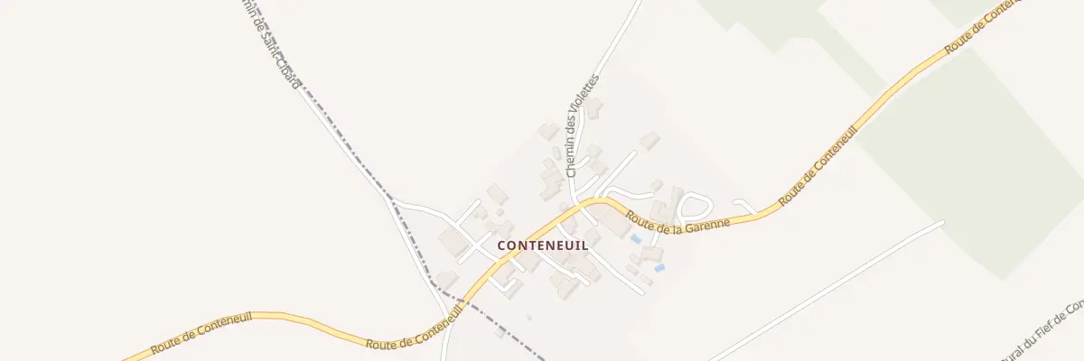 Plan du 18 Rte de la Garenne à Cozes