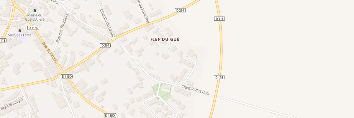 Plan du 20B Rue du Chaudron au Gué-d’Alleré
