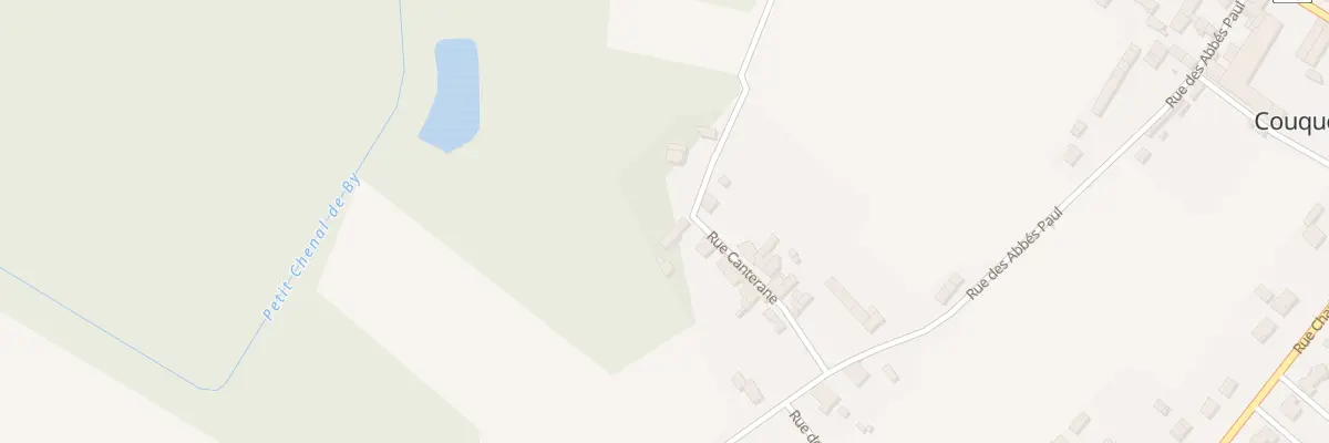 Plan du 16 Rue Canterane à Couquèques