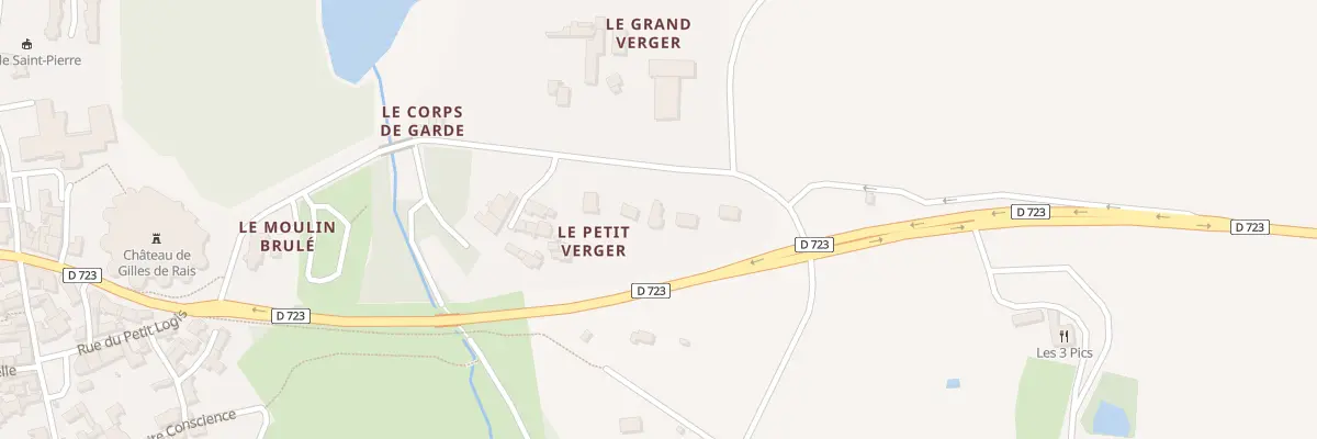 Plan du 8 Rue du Corps de Garde à Champtocé-sur-Loire