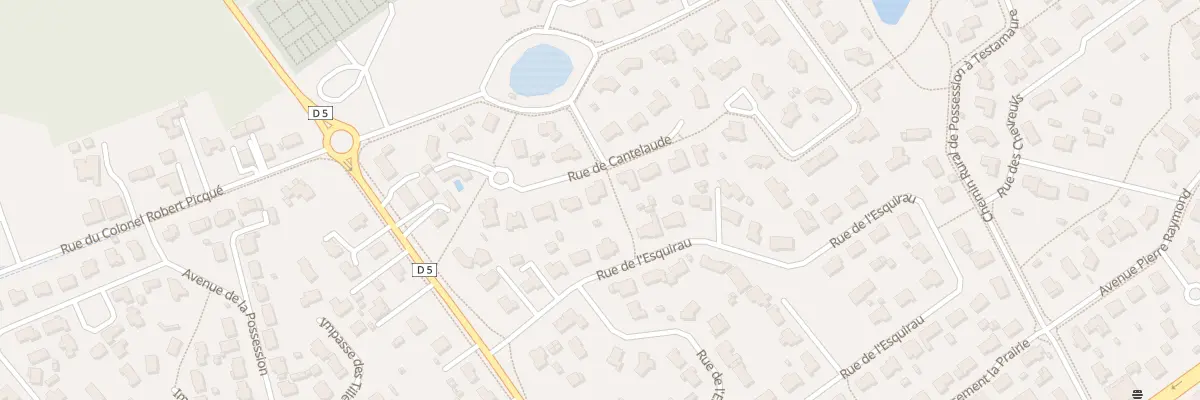 Plan du 24 Rue de Cantelaude à Marcheprime