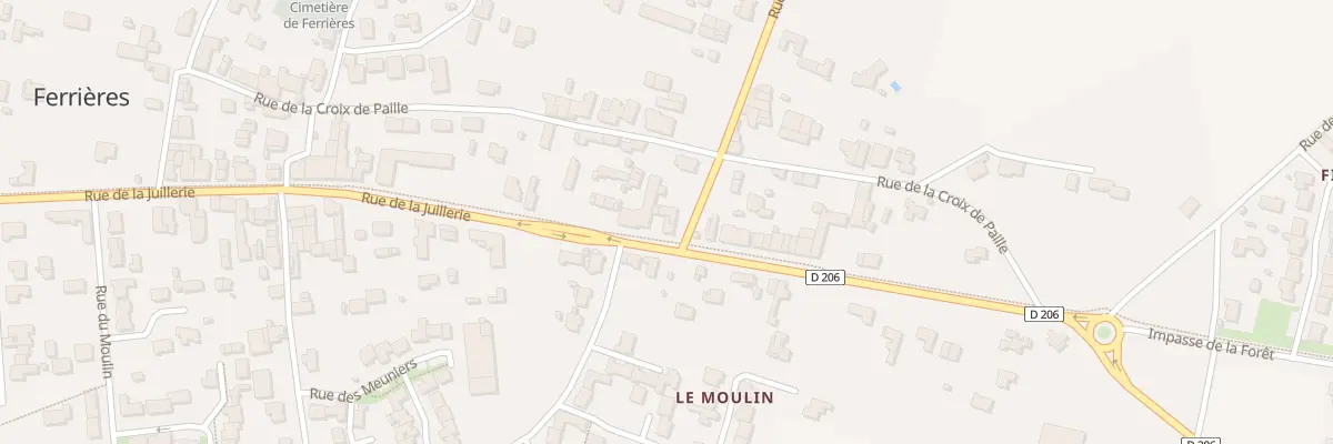 Plan du 52 Rue de la Juillerie à Ferrières