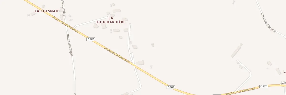 Plan du 5660 La Touchardiere à Barenton