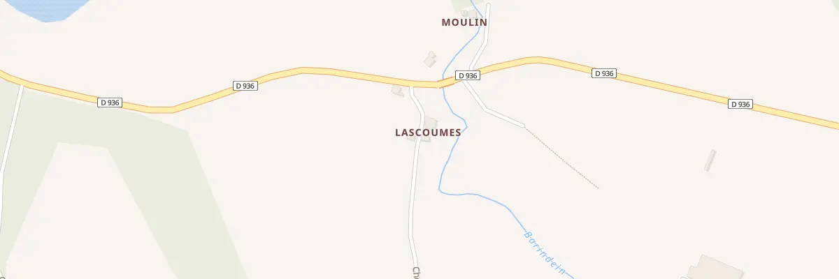Plan du 9491 Che de Lascoumes à Montfort