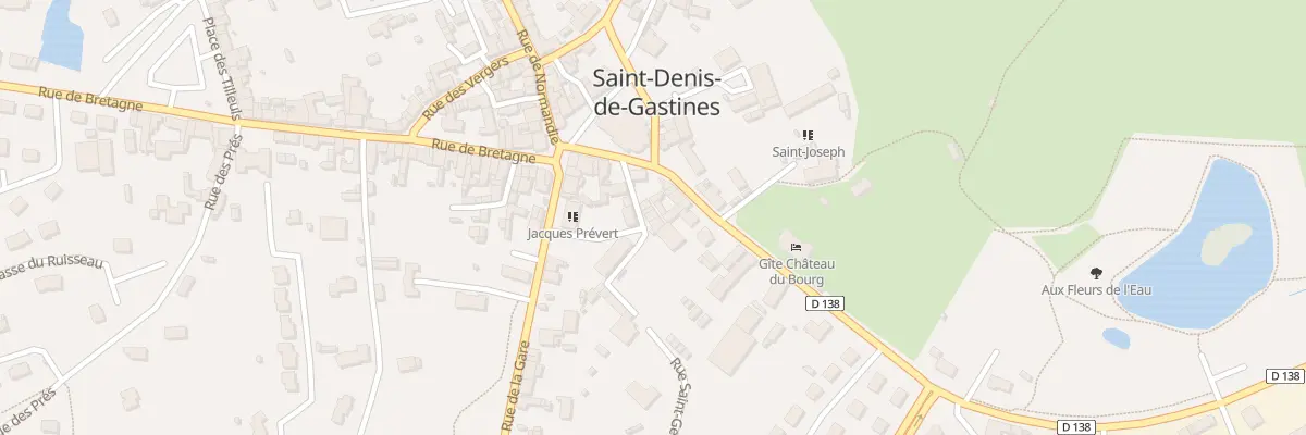 Plan du 4 Imp Saint Georges à Saint-Denis-de-Gastines