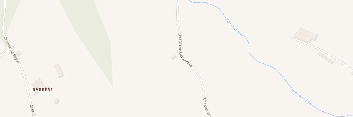 Plan du 6 Che de Lascoumes à Montfort