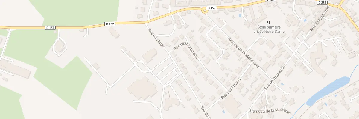 Plan du 20 Rue du Stade à La Tessoualle
