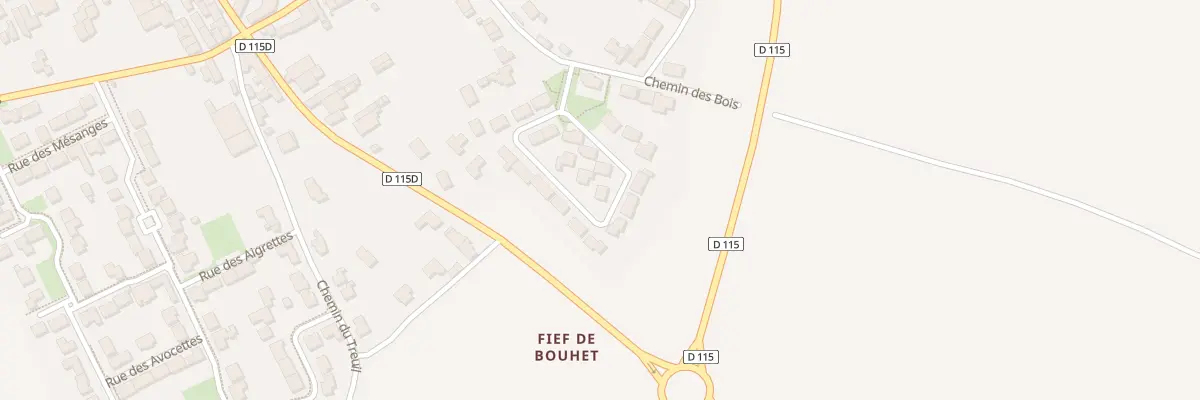 Plan du 8 Rue des Jardins Boises au Gué-d’Alleré