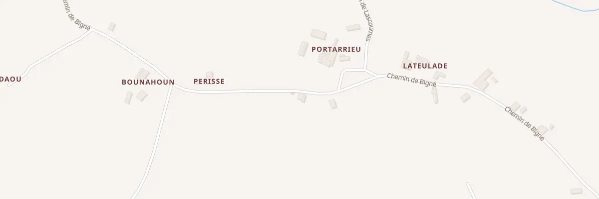 Plan du 21 Che de Bigné à Montfort