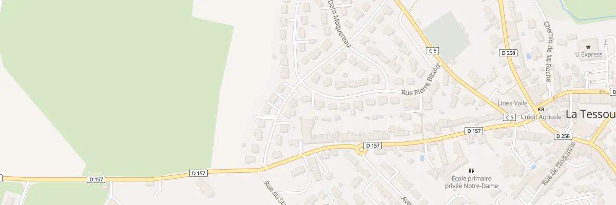 Plan du 33 Rue Pierre Bibard à La Tessoualle