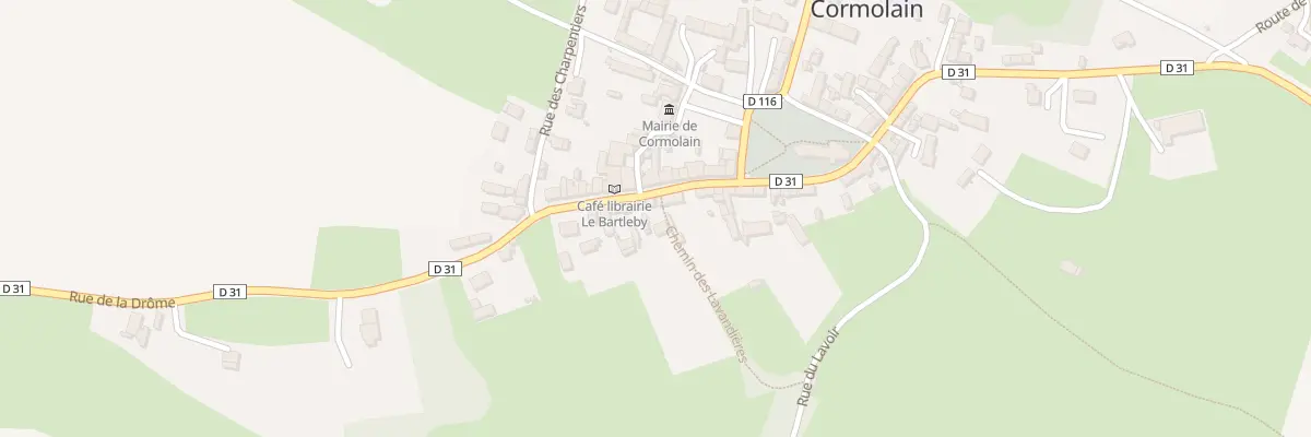 Plan du 5187 Le Bourg à Cormolain