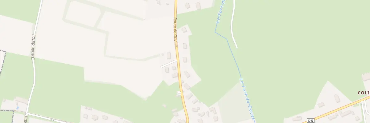 Plan du 308 Rte de Goville au Breuil-en-Bessin