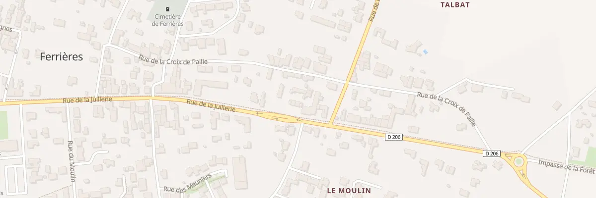 Plan du 60 Rue de la Juillerie à Ferrières