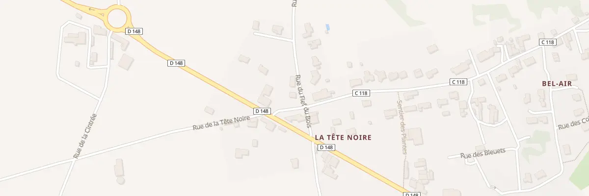 Plan du 66 Rue de bel-air à Longèves