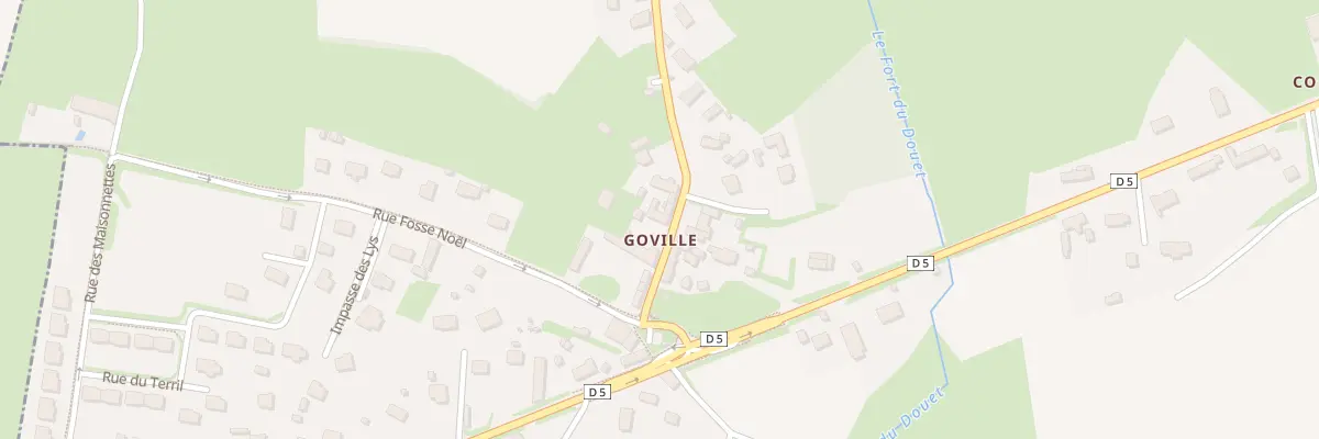 Plan du 3 Rue de Goville au Breuil-en-Bessin