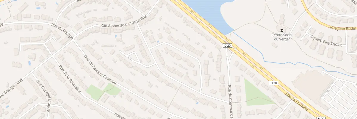 Plan du 14 Rue Maurice Laurentin à Cholet