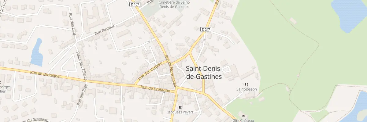 Plan du 5 Rue de la Liberté à Saint-Denis-de-Gastines