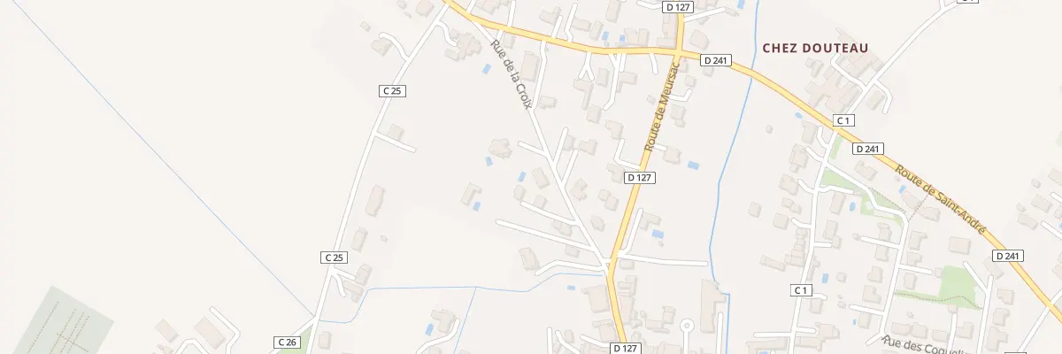 Plan du 9 Rue de la Croix à Corme-Écluse
