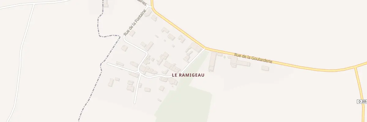 Plan du 2B Rue de la Fontaine à Chambon