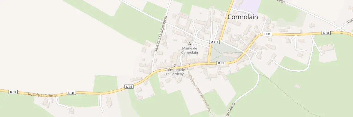 Plan du 36 Rue de la Drôme à Cormolain