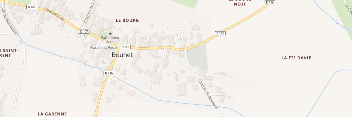 Plan du 2 Che de Blameré à Bouhet