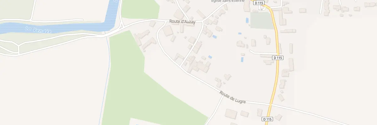 Plan du 19 Rue du bas bourg à Auchay-sur-Vendée