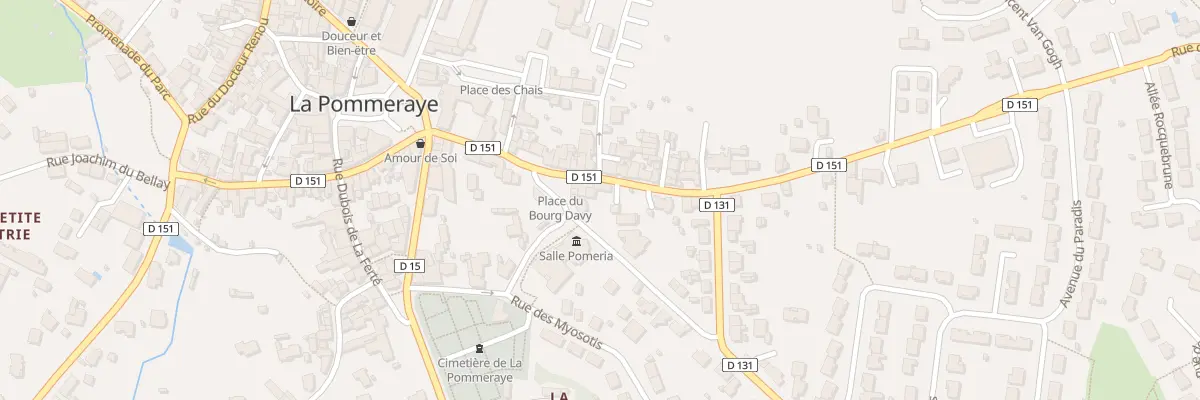 Plan du 20 Rue d’Anjou (Pommeraye) à Mauges-sur-Loire