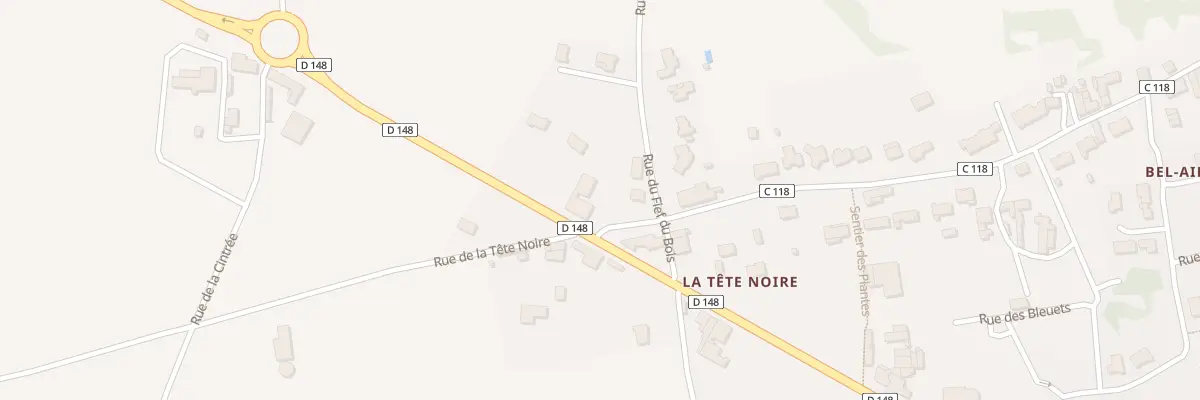 Plan du 68 Rue de bel-air à Longèves