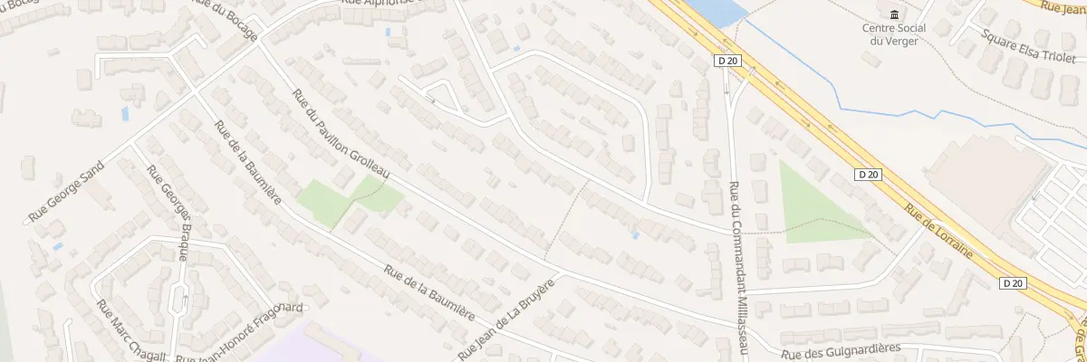 Plan du 28 Rue Mgr Douillard à Cholet