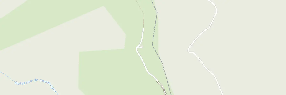 Plan du 903 Harrearauzkiko Bidea à Sainte-Engrâce