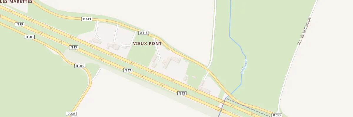 Plan du 538 Rte du Vieux Pont à Surrain