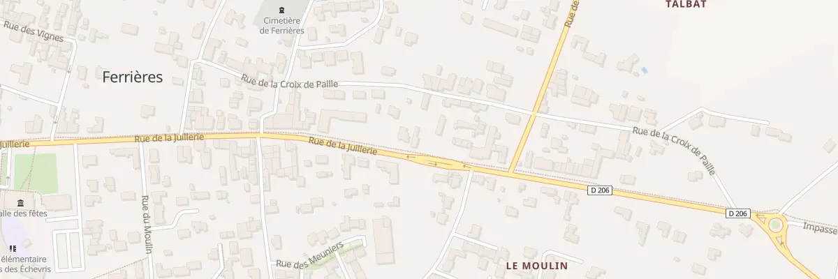 Plan du 62 Rue de la Juillerie à Ferrières